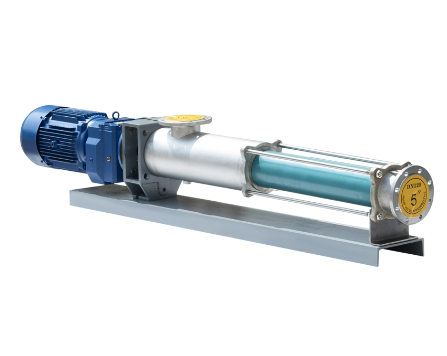 What is a screw pump used for?